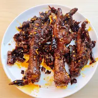 徐老板烧辣椒肉肉鸡爪130克*4包微糊，一包三个！