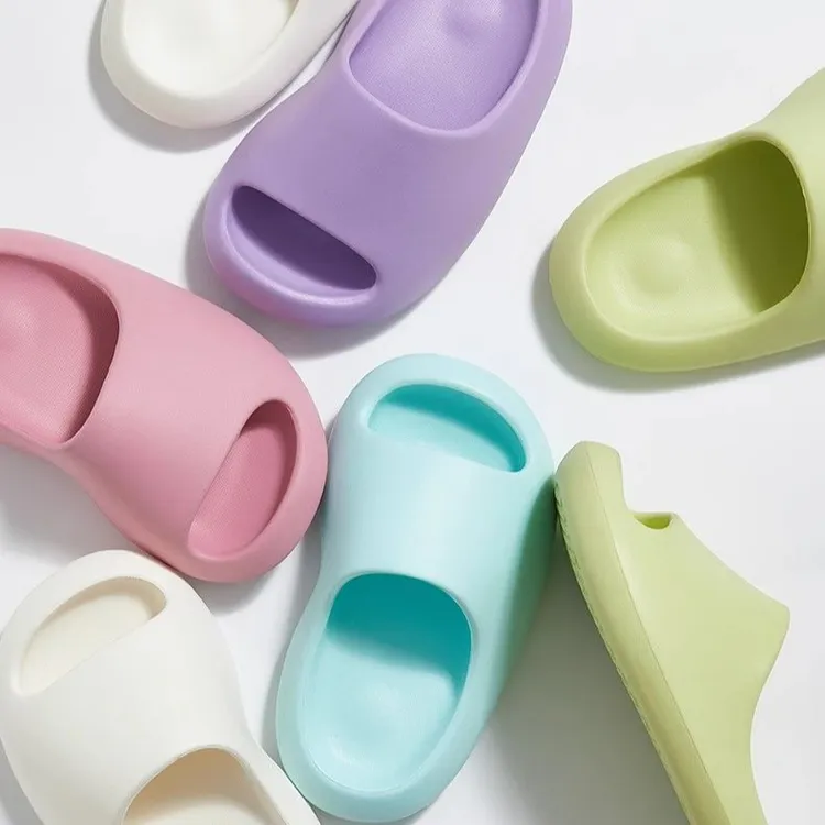 朴西小豌豆儿童拖鞋男女童外穿夏季软底eva防滑室宝宝洗澡凉拖鞋