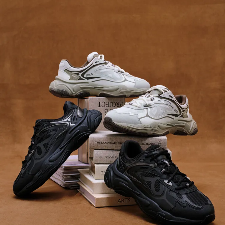 Fila/斐乐【火星4代】透气款情侣户外休闲运动复古老爹鞋F12M542125