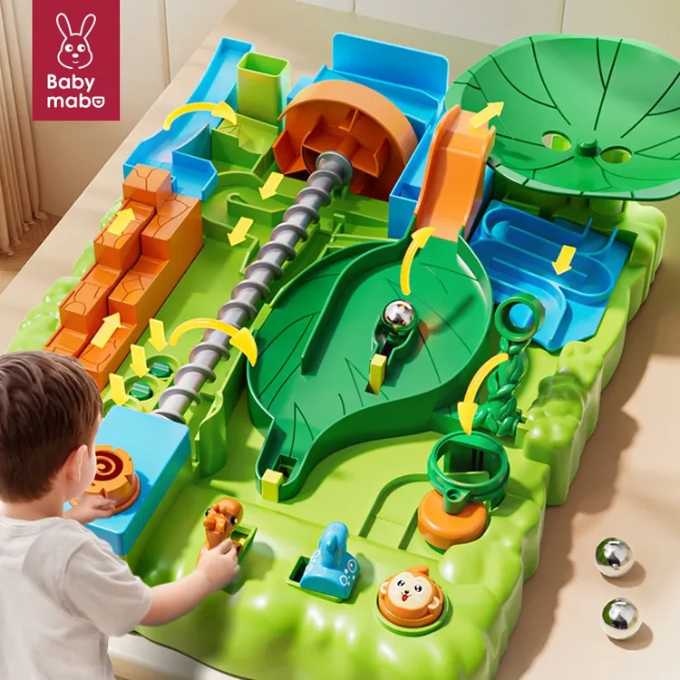 儿童益智丛林闯关大冒险春节游戏迷宫思维训练玩具6—12岁新年礼