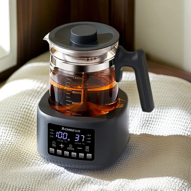 Chigo/志高喷淋煮茶器恒温蒸汽养生壶全自动玻璃多功能电热烧水壶