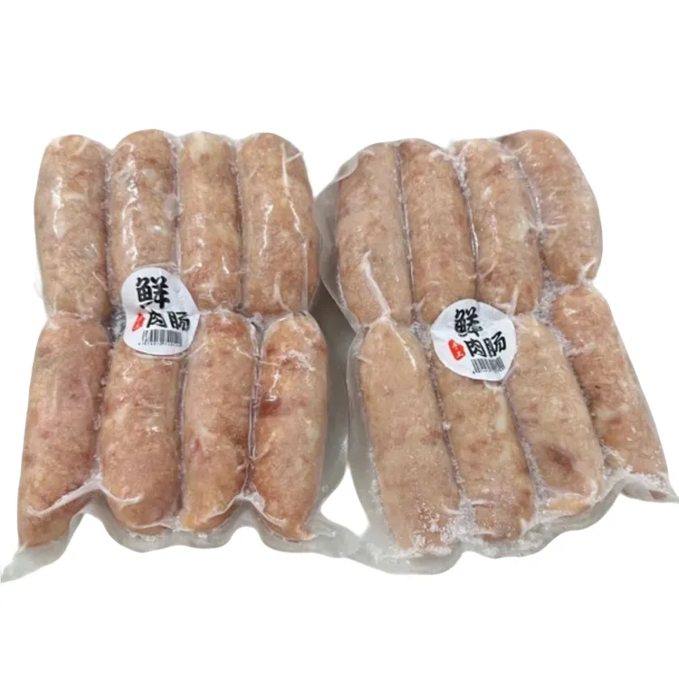 原味肉肠 黑椒肉肠各2斤 煎油炸潮汕惠来小吃