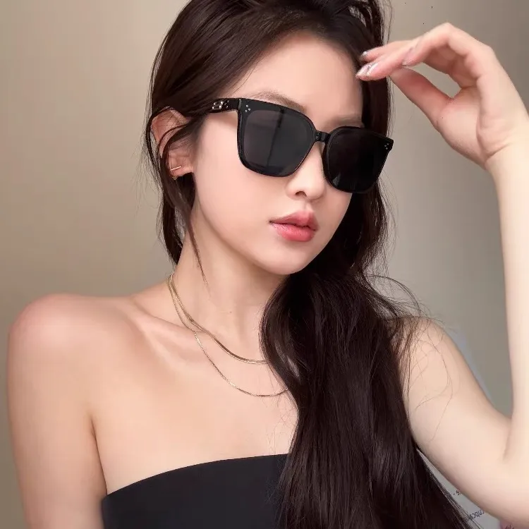 墨镜女新款防紫外线强光太阳镜痞帅男款百搭大脸开车防晒眼镜