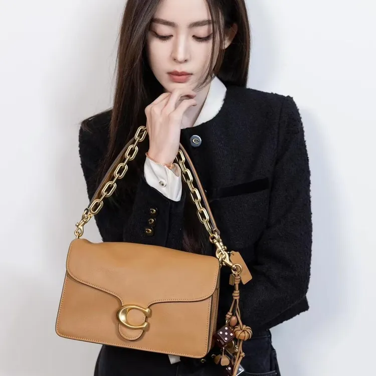 正品奥莱寇驰kouchi女包Chain tabby 26 30女士单肩斜跨手提包