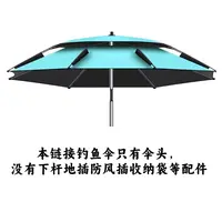 钓鱼伞大钓伞户外遮阳伞露营伞摆摊伞钓鱼专用伞防晒防雨黑胶大伞
