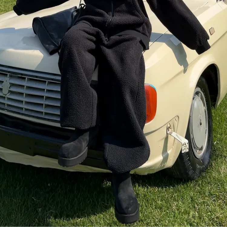 AMAZING IN | 摇粒绒 | 舒适保暖束脚卫裤 A250909-AI59DSP90786