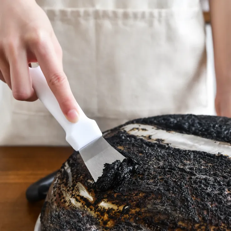 日本锅底清洁铲子多用途不锈钢油烟机涡壳铲冰铲冰箱除霜清洁工具