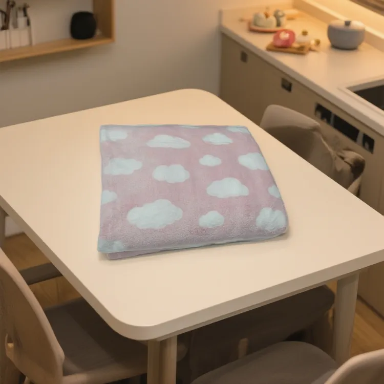 亲肤INS风四季通用毛毯包边床单毯子柔软奶绒