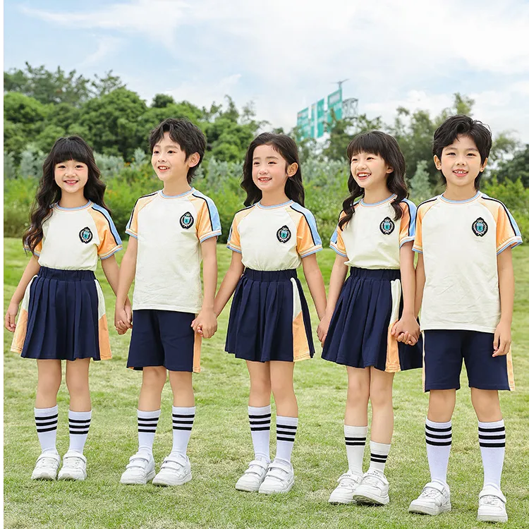 夏季幼儿园园服毕业服六一节演出服小学生校服班服儿童运动服套装