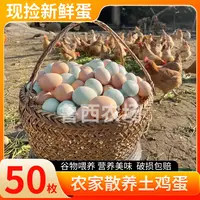 【鲁西*】40枚粉壳土鸡蛋+赠10枚绿壳土鸡蛋共50枚/2000g破损包赔