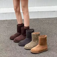 唐乐乐｜25new秋冬新款加厚加绒休闲百搭短筒女靴 6181