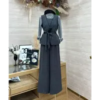 【苏兰文】韩系设计感显瘦百搭气质套装-6808
