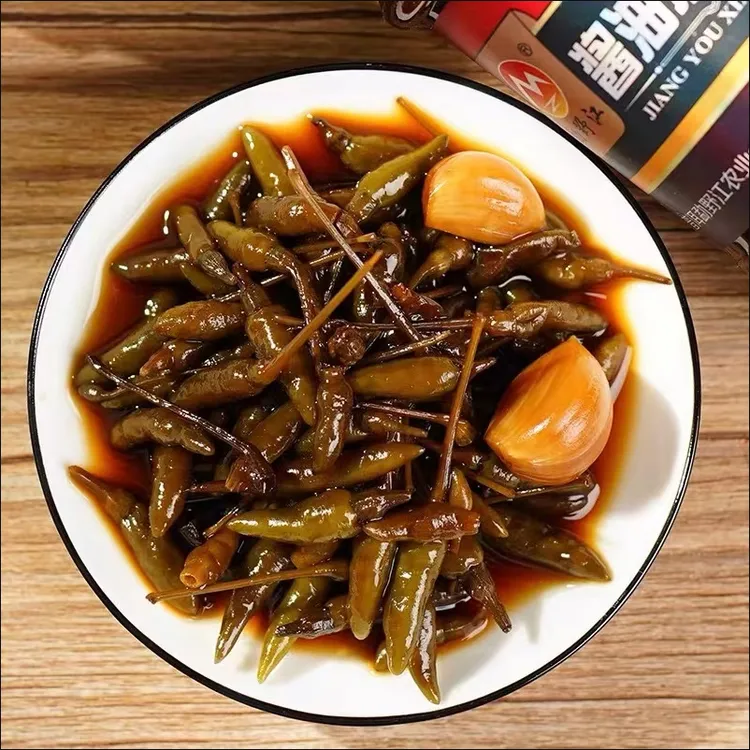 云南勐野江小雀辣200g酱油泡椒朝天椒小米辣下饭菜瓶装野山椒辣椒