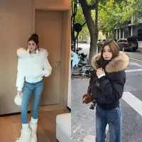 米娜家【小海鸥】高版本90绒真毛小海鸥羽绒服