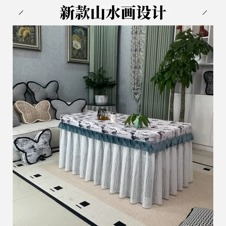 新款山水画夏款蕾丝火套