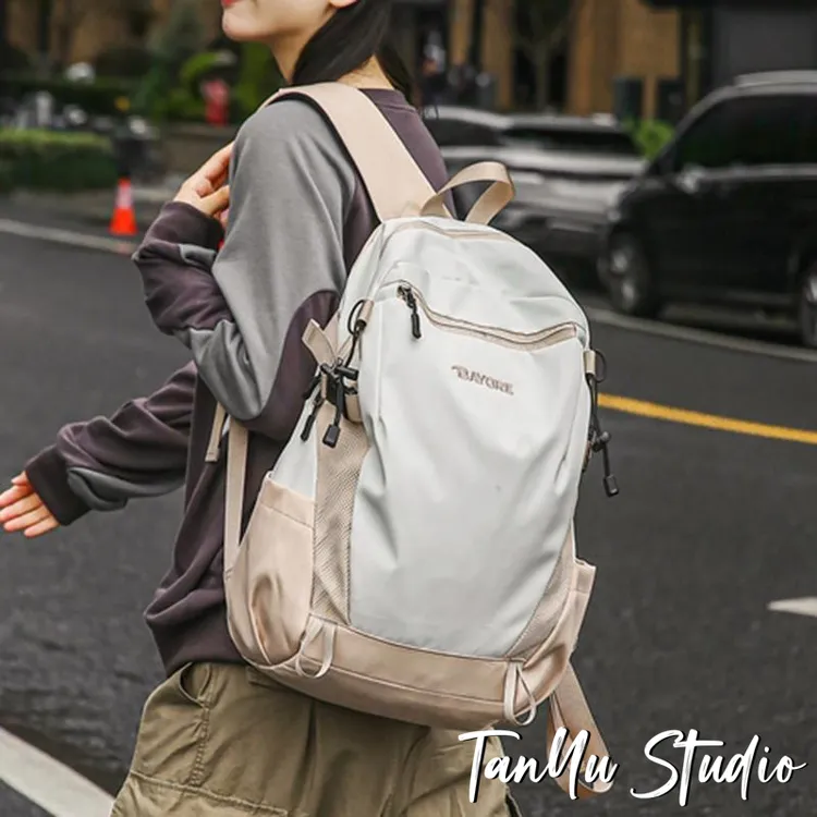 探屿大容量轻便户外旅行登山包书包大学生徒步旅游防水背包双肩包