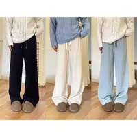 裂渡宣宣【温暖力选手】微胖大码女秋时尚百搭抽绳休闲裤ZY509F30