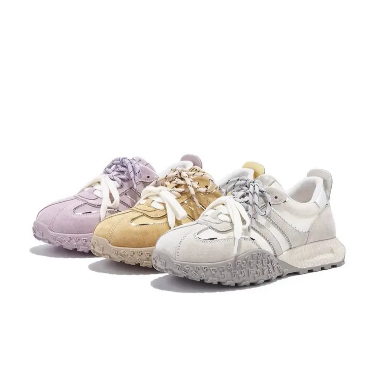 厚底舒适德训鞋2025春夏新款小众轻奢外穿运动慢跑鞋时尚休闲女鞋