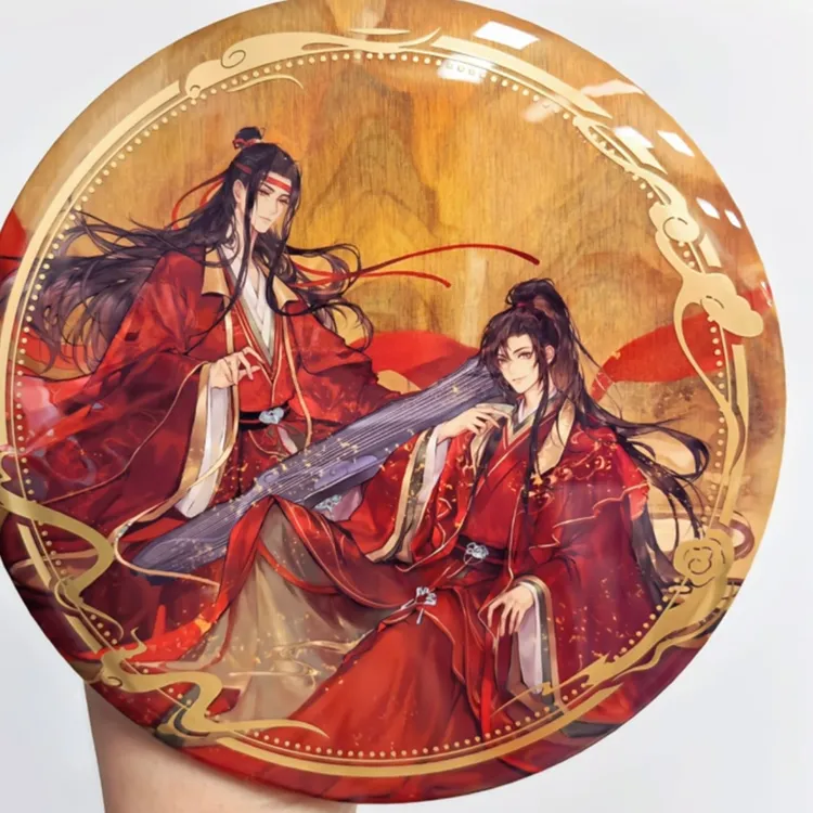 魔道祖师联名瑞幸限定泡面吧唧精致制品高颜值收藏纪念装饰送朋友