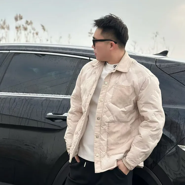 【翻领-MT】2025冬季新款男士翻领长袖保暖加棉外套