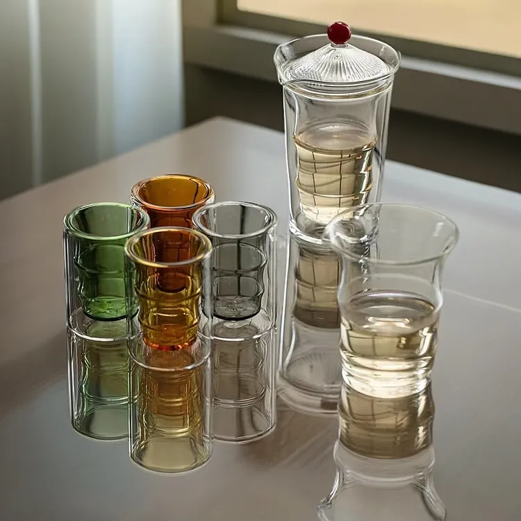 逐梦茶稻节节高升手抓壶品杯公杯