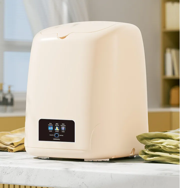 Y-扬子旗舰款-小型家用蓝光迷你衣物洗衣机宝宝衣物内裤袜子专用