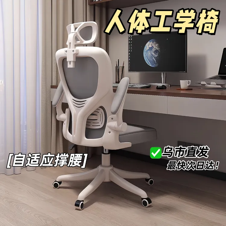新疆包邮哥居家好物人体工学椅护腰电脑椅改善坐姿靠背宿舍电竞椅