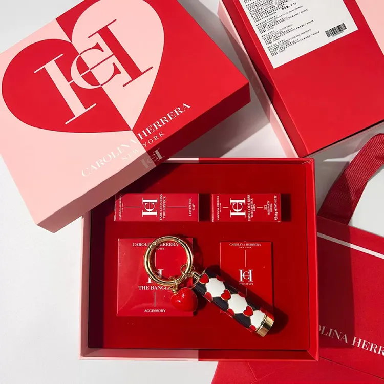 圣诞专属赫芮亚情人节梦幻心动限定礼盒缎光唇膏3.5g口红套装312#七夕礼物