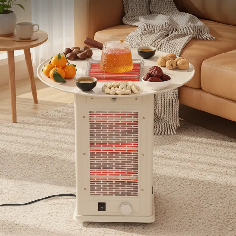 新款围炉煮茶小太阳取暖器电暖气电暖器办公室神器宿舍恒温暖脚