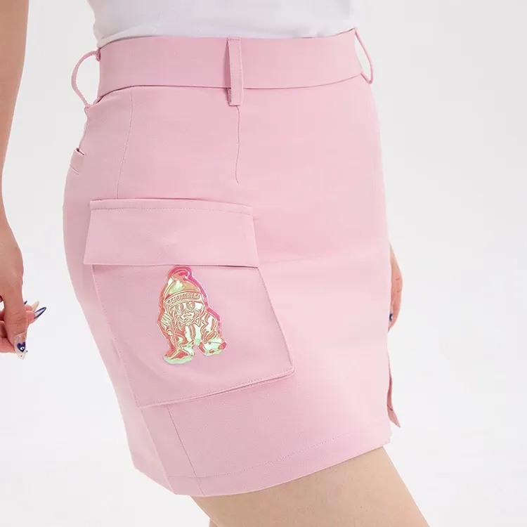 Golfickers高尔夫25春夏新款女士短裙时尚百搭半身裙运动高腰短裙