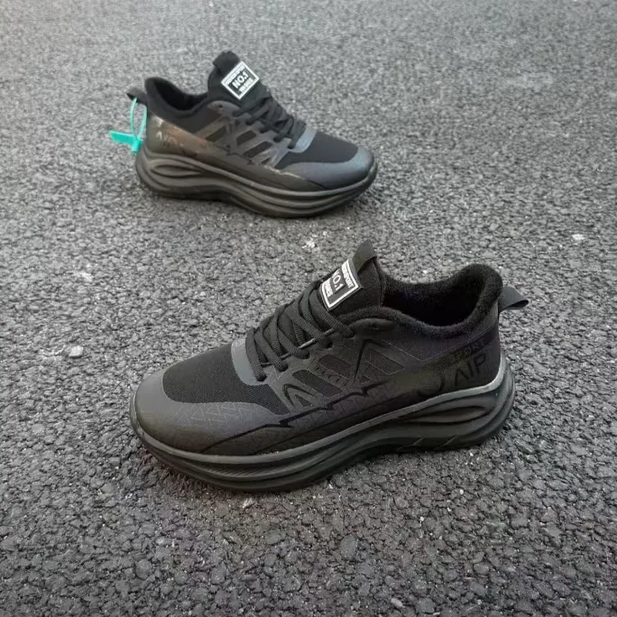 冬季情侣款加绒运动休闲鞋【2大头】