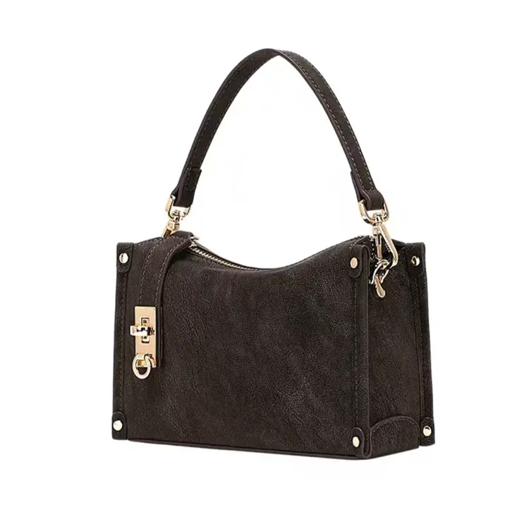 COVERAL KLORS【琥珀流光】通勤百搭单肩斜挎手拎经典复古盒子包商品图