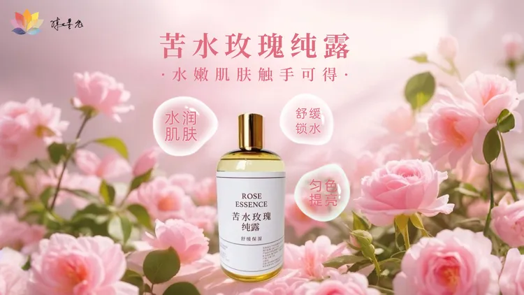 芳香星允苦水玫瑰纯露补水保湿提亮护肤天然修护原液精粹湿敷紧致