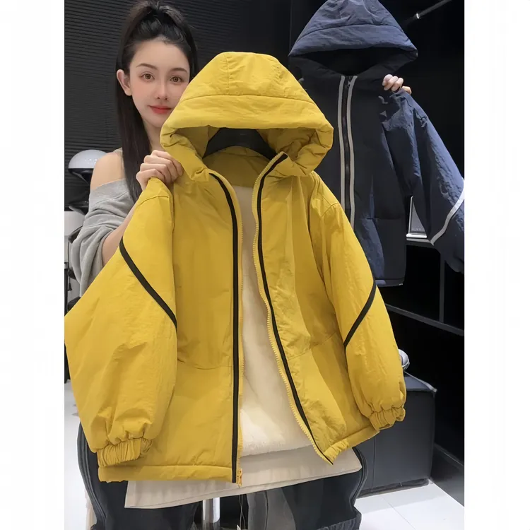 【现货48H】儿童冬款棉服25新款男童加绒加厚外套女童保暖百搭外套