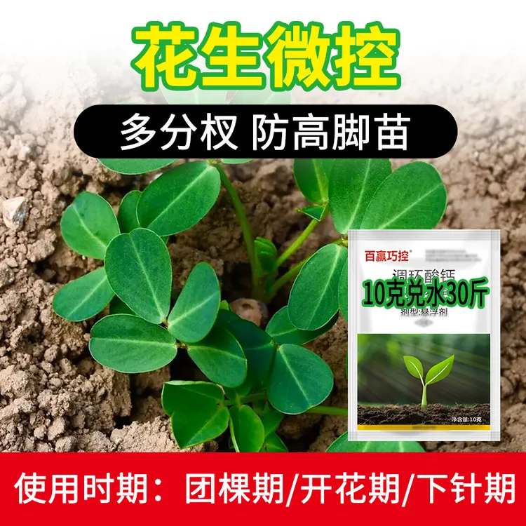 微控【调换酸钙】花生团棵期初花期盛花期结荚期管理技术