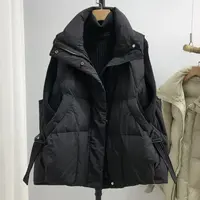 反季网红外穿短款马夹显瘦加厚女拉链马甲休闲小个子马甲