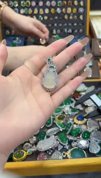 【闪购商品】玛瑙/玉髓吊坠(不含链)未镶嵌1
