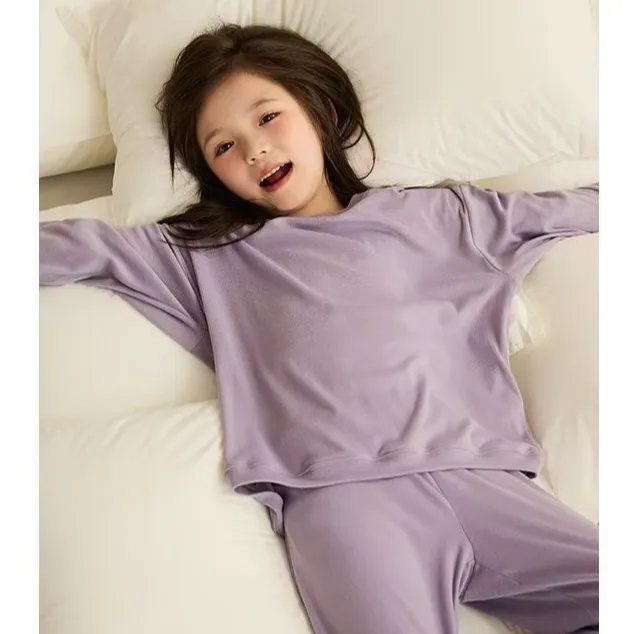 【晚安日记】德绒暖绒男女童家居服秋冬季睡衣云朵绒磨毛保暖家居服