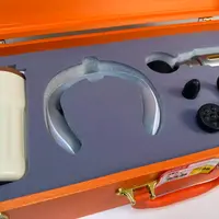 蓝牙捶打颈部红外线热敷按摩仪