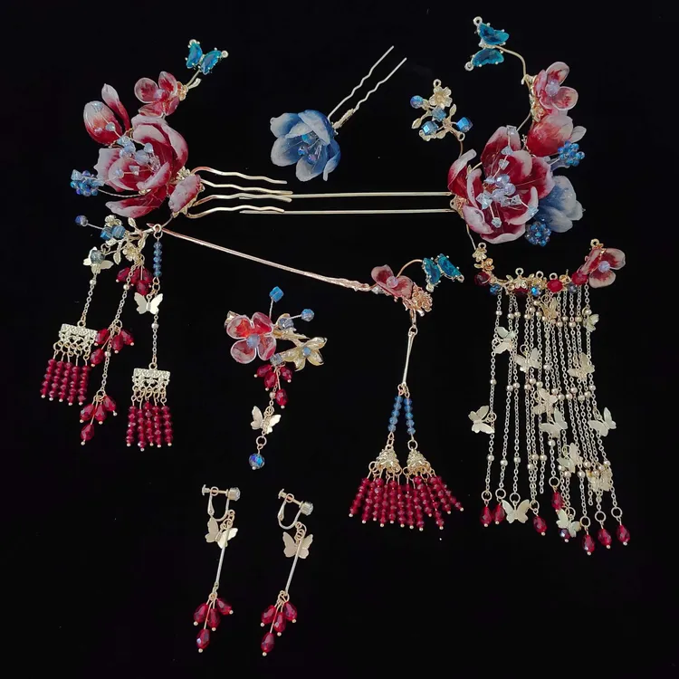 合金婚庆饰品 新款精致手作新娘结婚饰品328