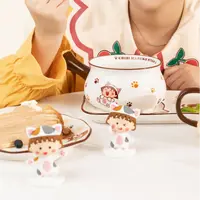 【特价产品】樱桃小丸子萌宠原创碗碟餐具碗盘