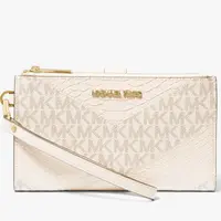 MICHAELKORS/迈克高仕横款拉链卡位女式斜挎包手机包