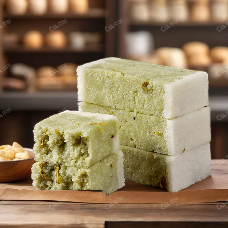 饱腹正宗茶点团建无加蔗糖铁皮石斛花芡实糕便携零食品吃货粗粮