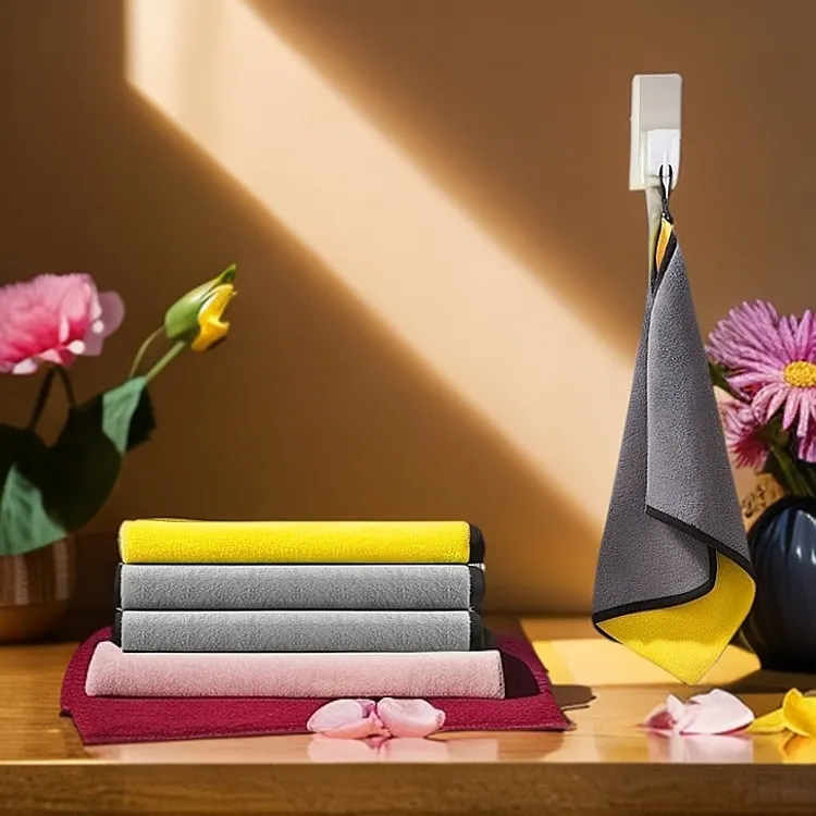 （拍1发4）洗车毛巾擦车布专用车内抹布擦玻璃汽车用品毛巾