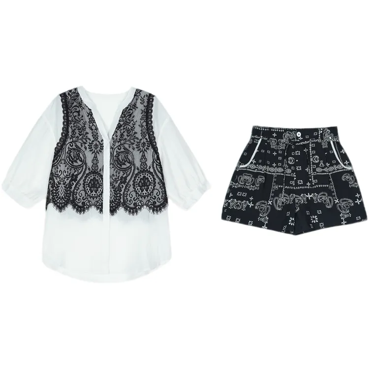 CocoHerben高奢系列设计师款夏季时尚套装25HG2159