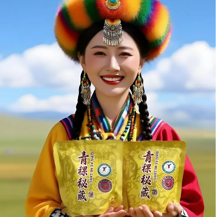 贵兆德52°青稞秘藏清香型纯粮白酒（500ml袋装酒）青稞酒52度500ml
