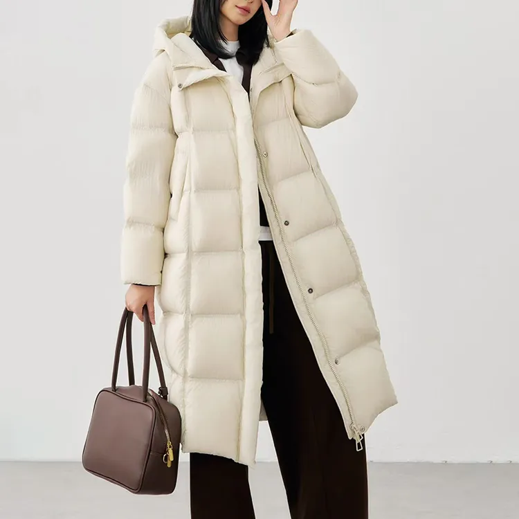(衣兮轻软云朵泡芙羽绒服)818冬季韩版蓬松加厚长款保暖羽绒服W