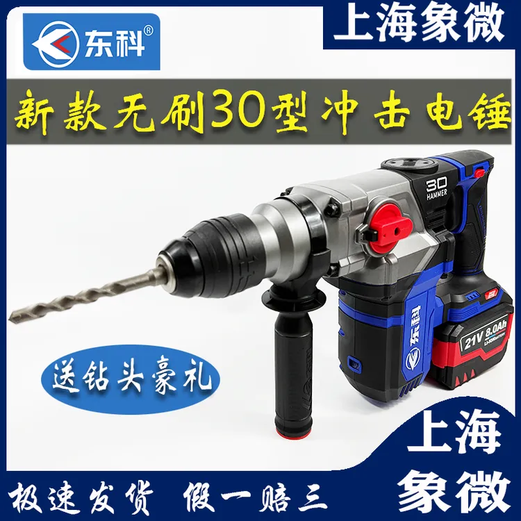东科新款东科重型充电电锤冲击钻电锤电镐两用DGT2131-30-28