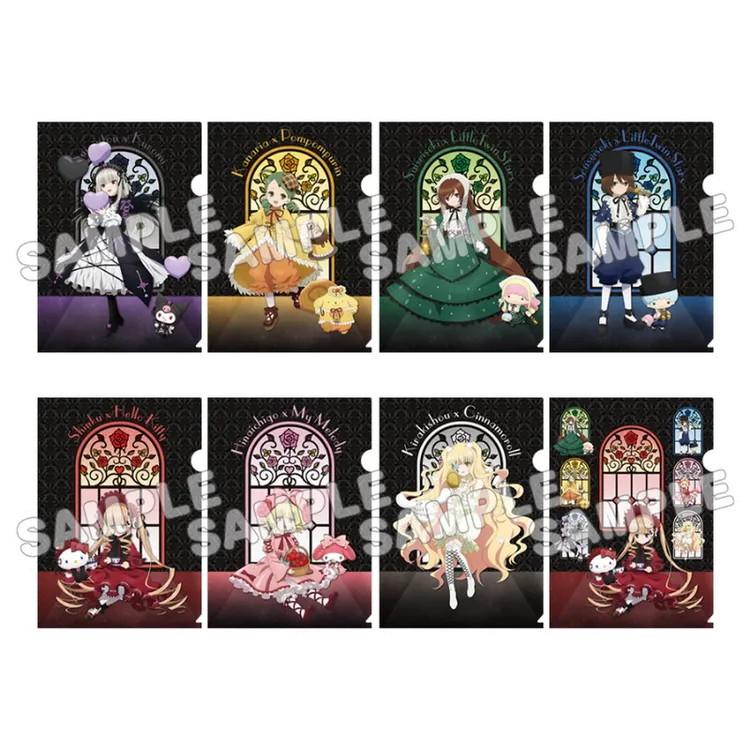 【bilibili预售】GSM 蔷薇少女x三丽鸥 透明文件夹