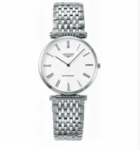 99新 Longines/浪琴 浪琴嘉岚系列罗马数字机械精钢 34盘 QS